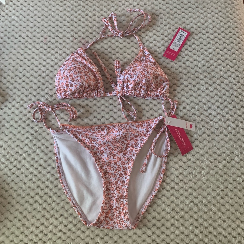 floral bikini set